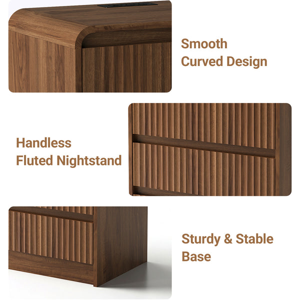 Claiks Arlo 3-Drawer Nightstands