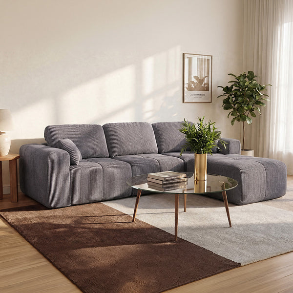 Claiks Elara Grid-Tufted Modular Sofa