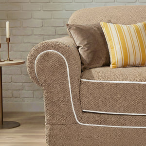 Claiks Nysa Roll-Arm Loveseat