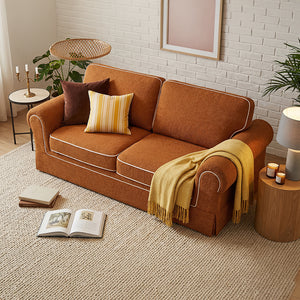 Claiks Nysa Roll-Arm Loveseat
