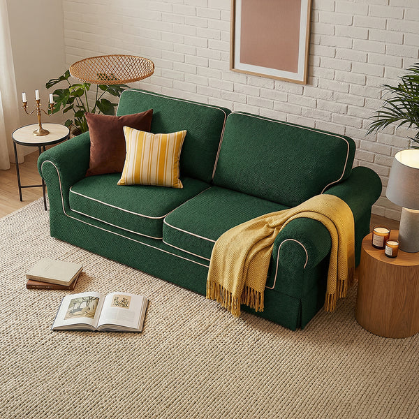 Claiks Nysa Roll-Arm Loveseat