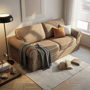 Claiks Nysa Roll-Arm Loveseat