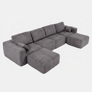 Claiks Elara Grid-Tufted Modular Sofa