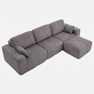 Claiks Elara Grid-Tufted Modular Sofa