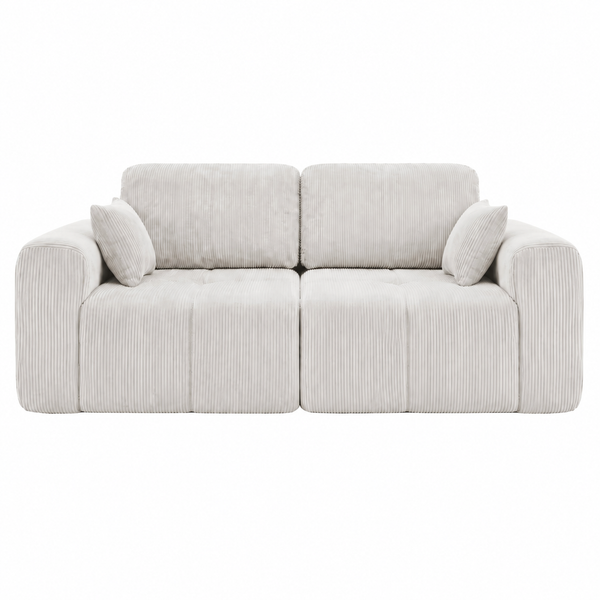 Claiks Elara Grid-Tufted Modular Sofa