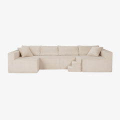 Claikis Astra 4-Seat Sleeper Sectional Sofa