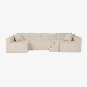 Claikis Astra 4-Seat Sleeper Sectional Sofa