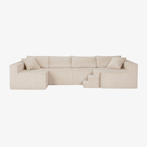 Claikis Astra 4-Seat Sleeper Sectional Sofa