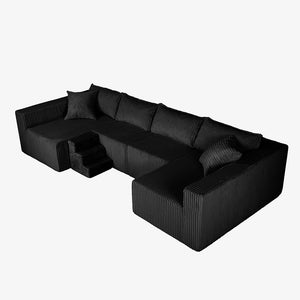 Claikis Astra 4-Seat Sleeper Sectional Sofa