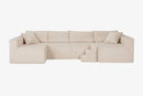 Astra 4 - Seat Sleeper Sectional Sofa - Innovar
