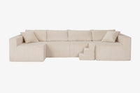 Astra 4 - Seat Sleeper Sectional Sofa - Innovar