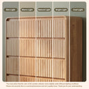 Avelia Fluted Wood Dresser with Curved Anti-Collision Design - Innovar