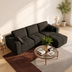Claiks Elara Grid-Tufted Modular Sofa