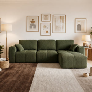 Claiks Elara Grid-Tufted Modular Sofa