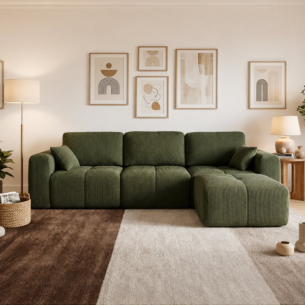 Claiks Elara Grid-Tufted Modular Sofa