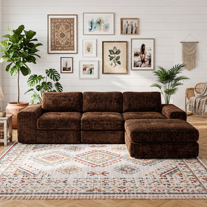 Claikis Elara Wide-Arm Sectional Sofa