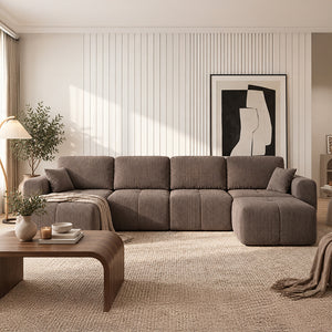 Claiks Elara Grid-Tufted Modular Sofa