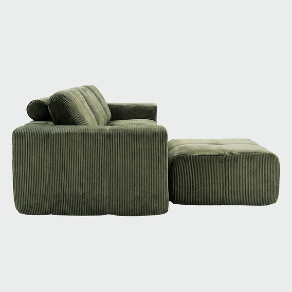 Claiks Elara Grid-Tufted Modular Sofa