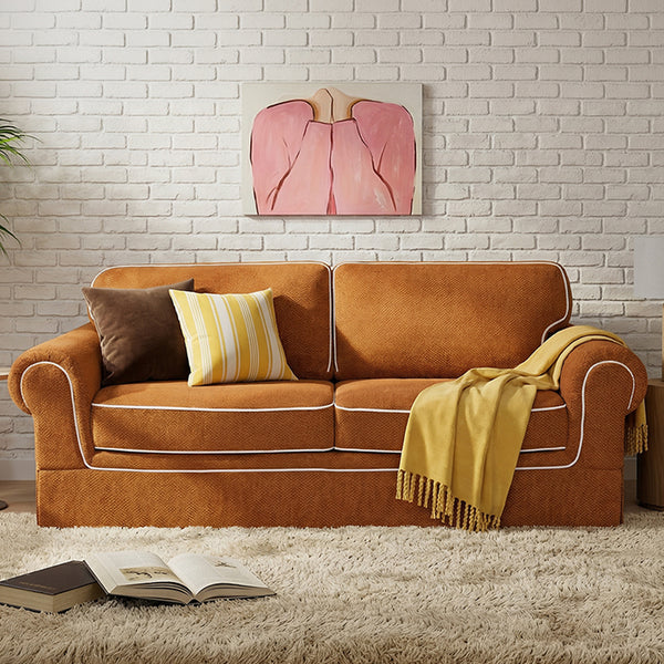 Claiks Nysa Roll-Arm Loveseat