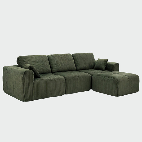 Claiks Elara Grid-Tufted Modular Sofa