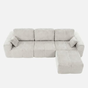 Claiks Elara Grid-Tufted Modular Sofa
