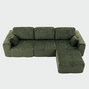 Claiks Elara Grid-Tufted Modular Sofa