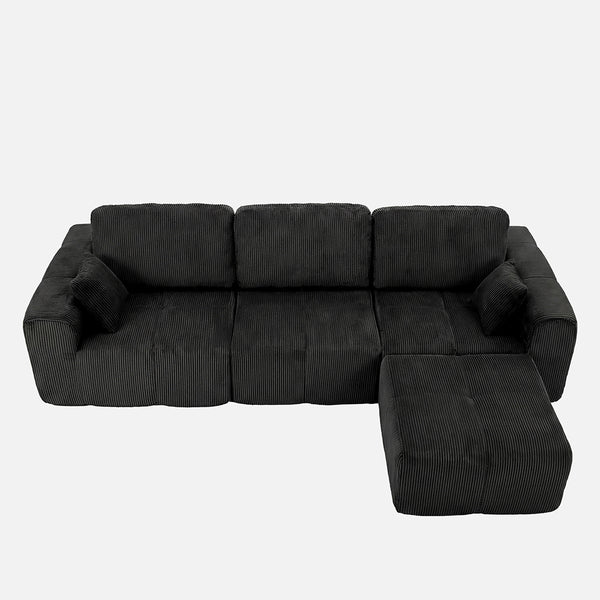 Claiks Elara Grid-Tufted Modular Sofa