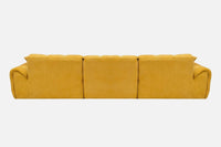 Elara 4‑Seat Cut - Pile Sectional Sofa - Innovar