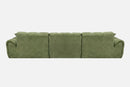 Elara 4‑Seat Cut - Pile Sectional Sofa - Innovar