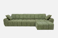 Elara 4‑Seat Cut - Pile Sectional Sofa - Innovar