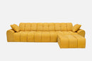 Elara 4‑Seat Cut - Pile Sectional Sofa - Innovar