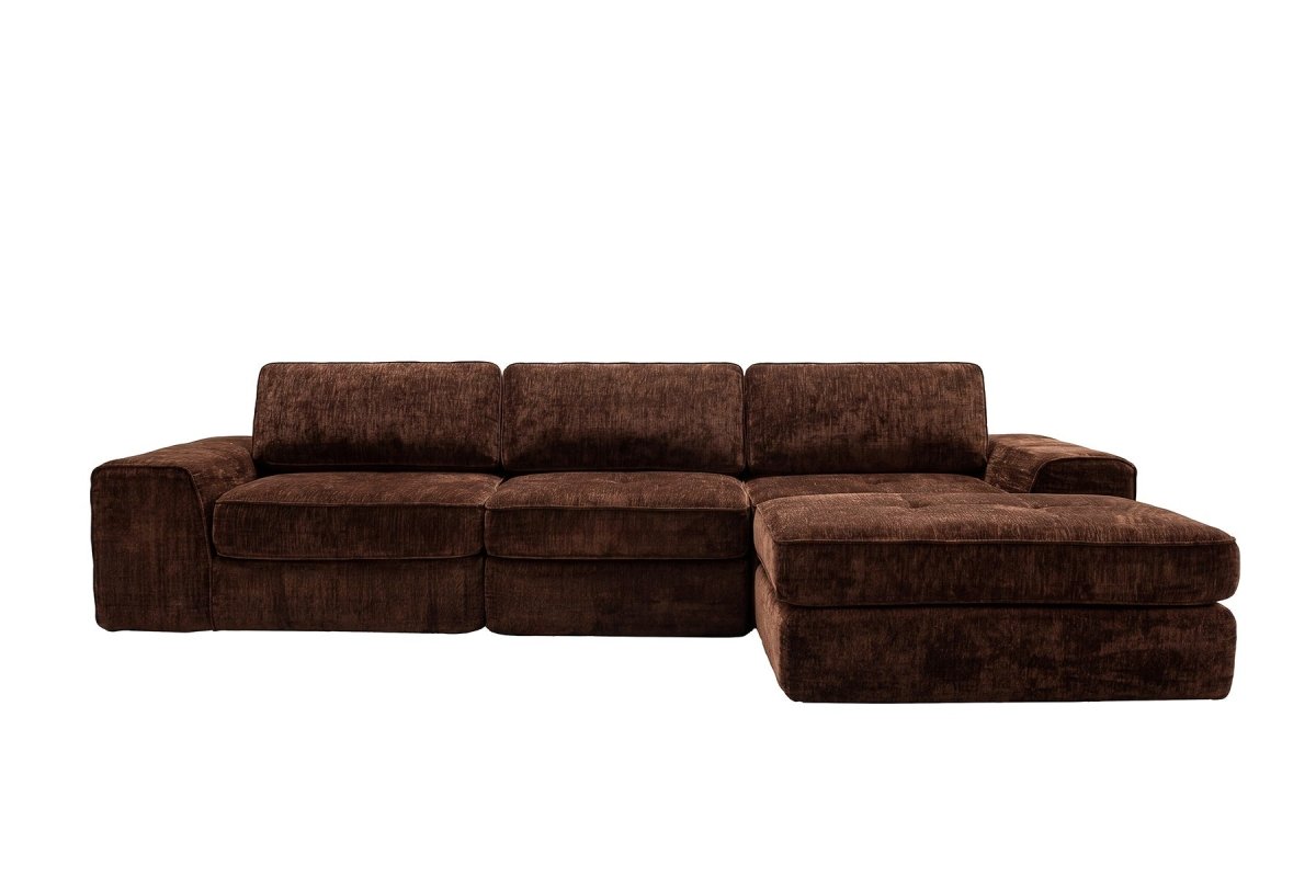 InnovarHome Elara Wide-Arm Sectional Sofa