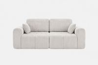 InnovarHome Elara Grid-Tufted Modular Sofa - Innovar